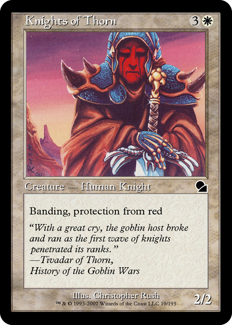 Knights of Thorn (ME1-019) [Masters Edition]