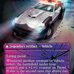 Prowl, Stoic Strategist // Prowl, Pursuit Vehicle (Shattered Glass) [Transformers]