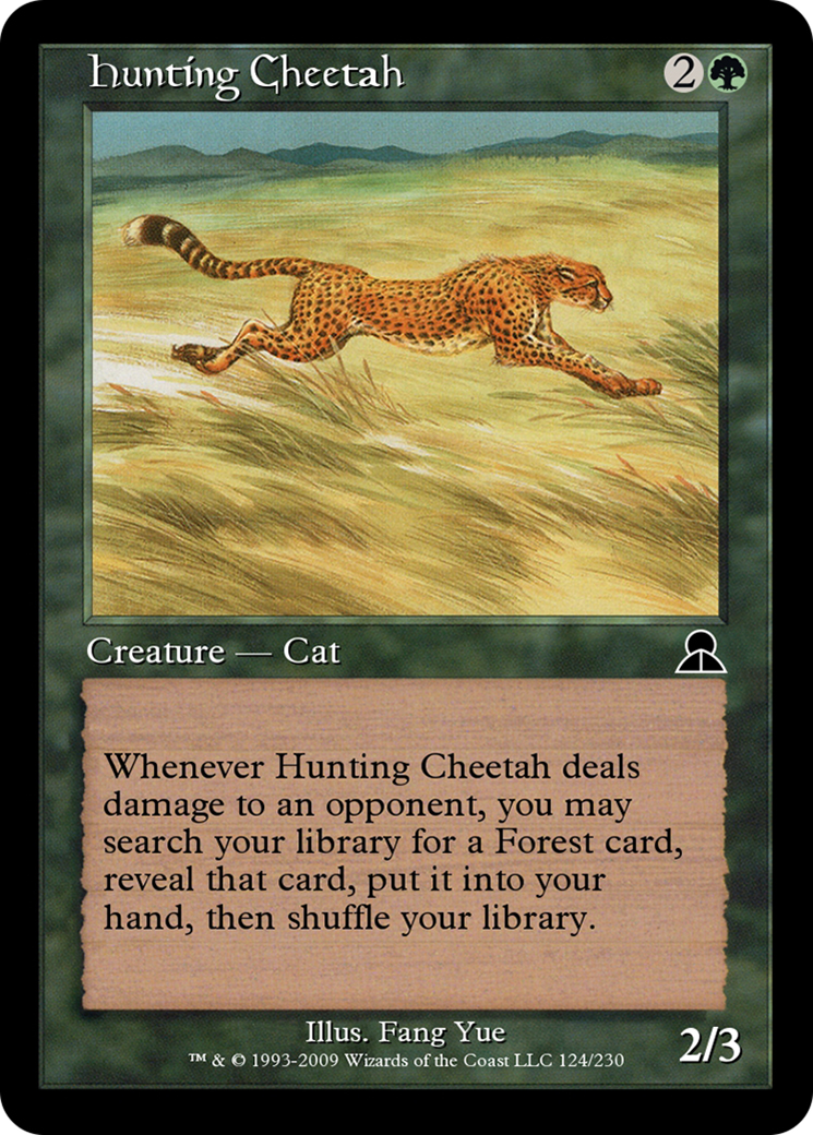 Hunting Cheetah (ME3-124) [Masters Edition III] Foil