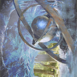 Arcum's Astrolabe // Arcum's Astrolabe (AMH1-053) (Borderless) [Modern Horizons Art Series]