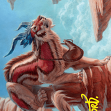 Felidar Savior // Felidar Savior (AFDN-003) (Borderless) [Foundations Art Series] Foil