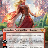 Rowan, Scholar of Sparks // Will, Scholar of Frost (Borderless) [Strixhaven: School of Mages]