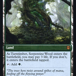 Turntimber Symbiosis // Turntimber, Serpentine Wood [Zendikar Rising Prerelease Promos]
