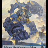 Map // Golem Double-Sided Token [The Lost Caverns of Ixalan Tokens]