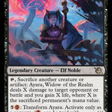 Ayara, Widow of the Realm // Ayara, Furnace Queen [March of the Machine]