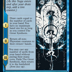 Jin-Gitaxias // The Great Synthesis (Showcase Planar Booster Fun) [March of the Machine]