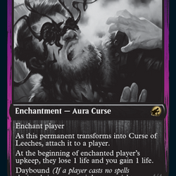 Curse of Leeches // Leeching Lurker [Innistrad: Double Feature]