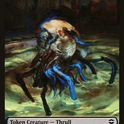 Salamander Warrior // Thrull Double-Sided Token [Commander Legends Tokens]