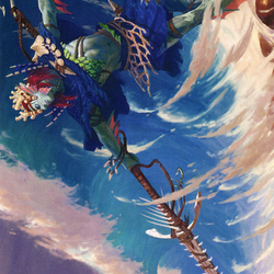 Tazeem Roilmage // Tazeem Roilmage (AZNR-051) (Borderless) [Zendikar Rising Art Series] Foil