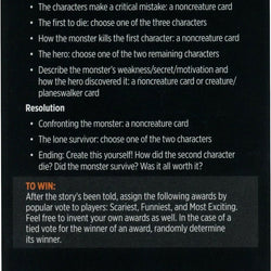 Into the Story: Horror Edition (Magic Minigame) [Innistrad: Midnight Hunt Minigame]