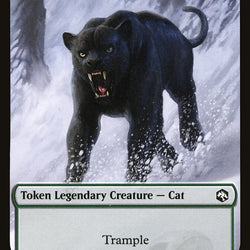Wolf // Guenhwyvar Double-Sided Token [Dungeons & Dragons: Adventures in the Forgotten Realms Tokens]