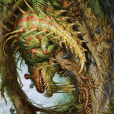 Blex, Vexing Pest // Blex, Vexing Pest (ASTX-022) (Borderless) [Strixhaven Art Series] Foil