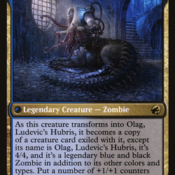 Ludevic, Necrogenius // Olag, Ludevic's Hubris [Secret Lair: From Cute to Brute]