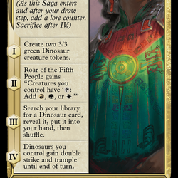 Huatli, Poet of Unity // Roar of the Fifth People [The Lost Caverns of Ixalan]