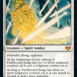 Faithbound Judge // Sinner's Judgment [Innistrad: Crimson Vow]