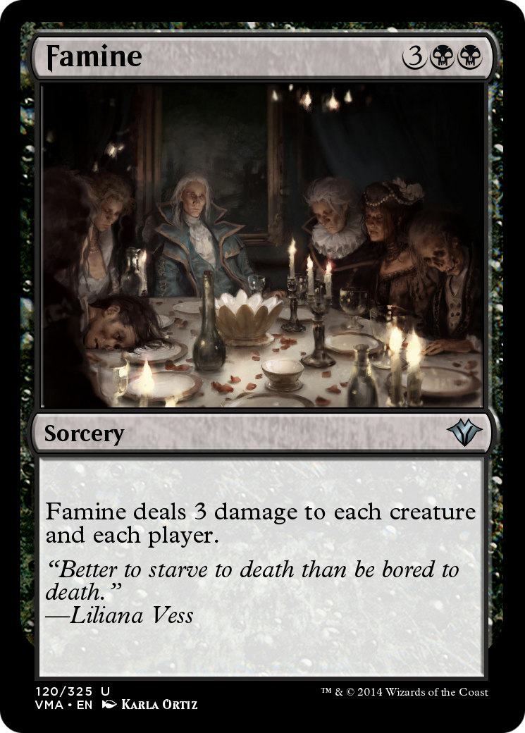 Famine (VMA-120) [Vintage Masters]