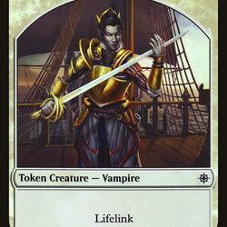 Vampire // Treasure Double-Sided Token [Friday Night Magic 2017]