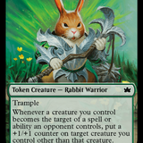 Food // Pawpatch Recruit Double-Sided Token [Bloomburrow Tokens]