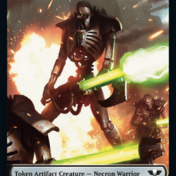 Necron Warrior // Insect Double-Sided (Surge Foil) [Warhammer 40,000 Tokens]
