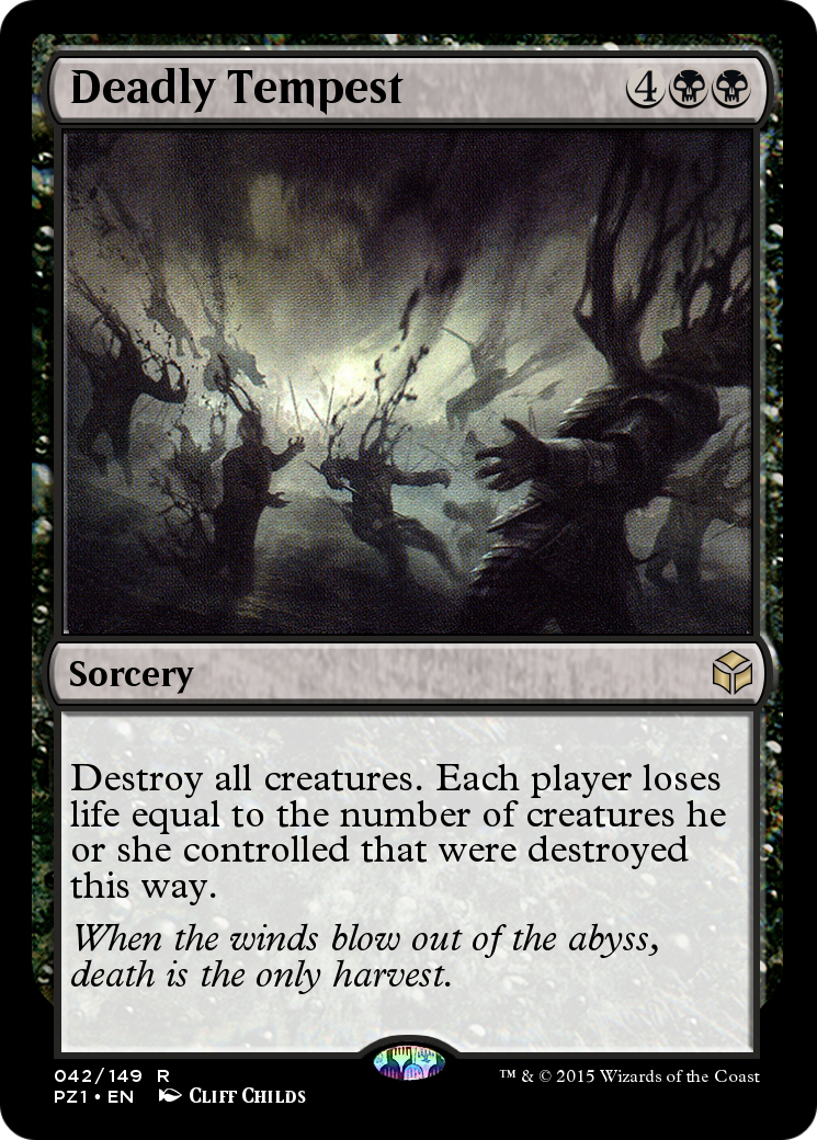 Deadly Tempest (PZ1-042) [Legendary Cube Prize Pack] Foil