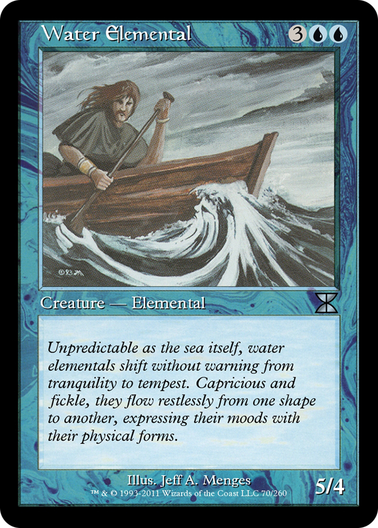 Water Elemental (ME4-070) [Masters Edition IV] Foil