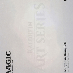 Inga Rune-Eyes // Inga Rune-Eyes (ASKHM-016) (Borderless) [Art Series: Kaldheim] Foil