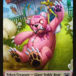 Goblin // Giant Teddy Bear Double-Sided Token [Unsanctioned Tokens]