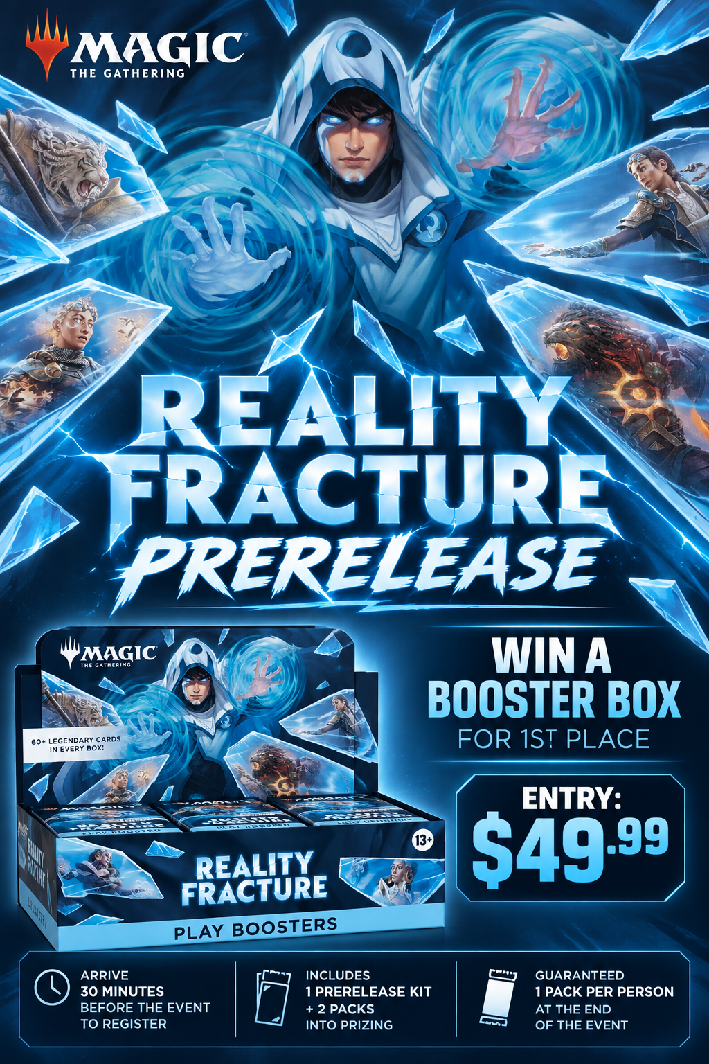 Reality Fracture Pre Release Friday 6PM
