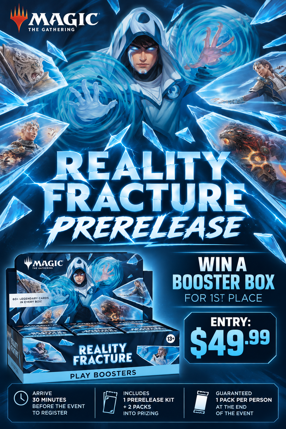 Reality Fracture Pre Release Saturday 12pm
