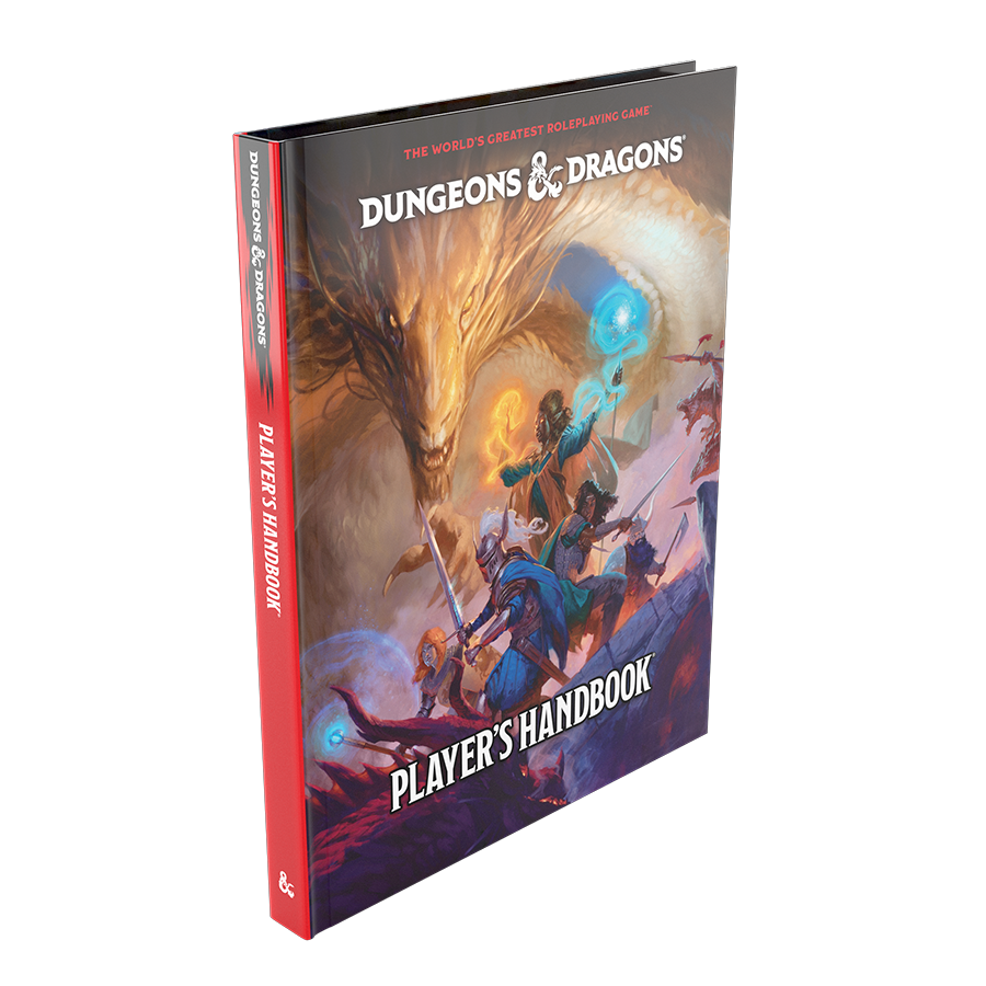Dungeons & Dragons Player's Handbook on a white background