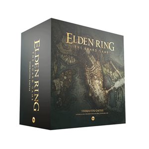 Elden Ring The Board Game Stormveil Castle expansion box on White background