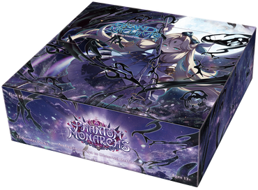 GRAND ARCHIVE TCG PHANTOM MONARCHS  1ST ED BOOSTER with Purple and white.