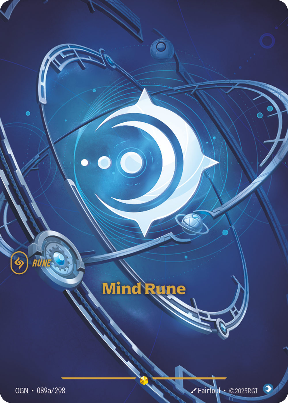 Riftbound Rune: Mind Rune.