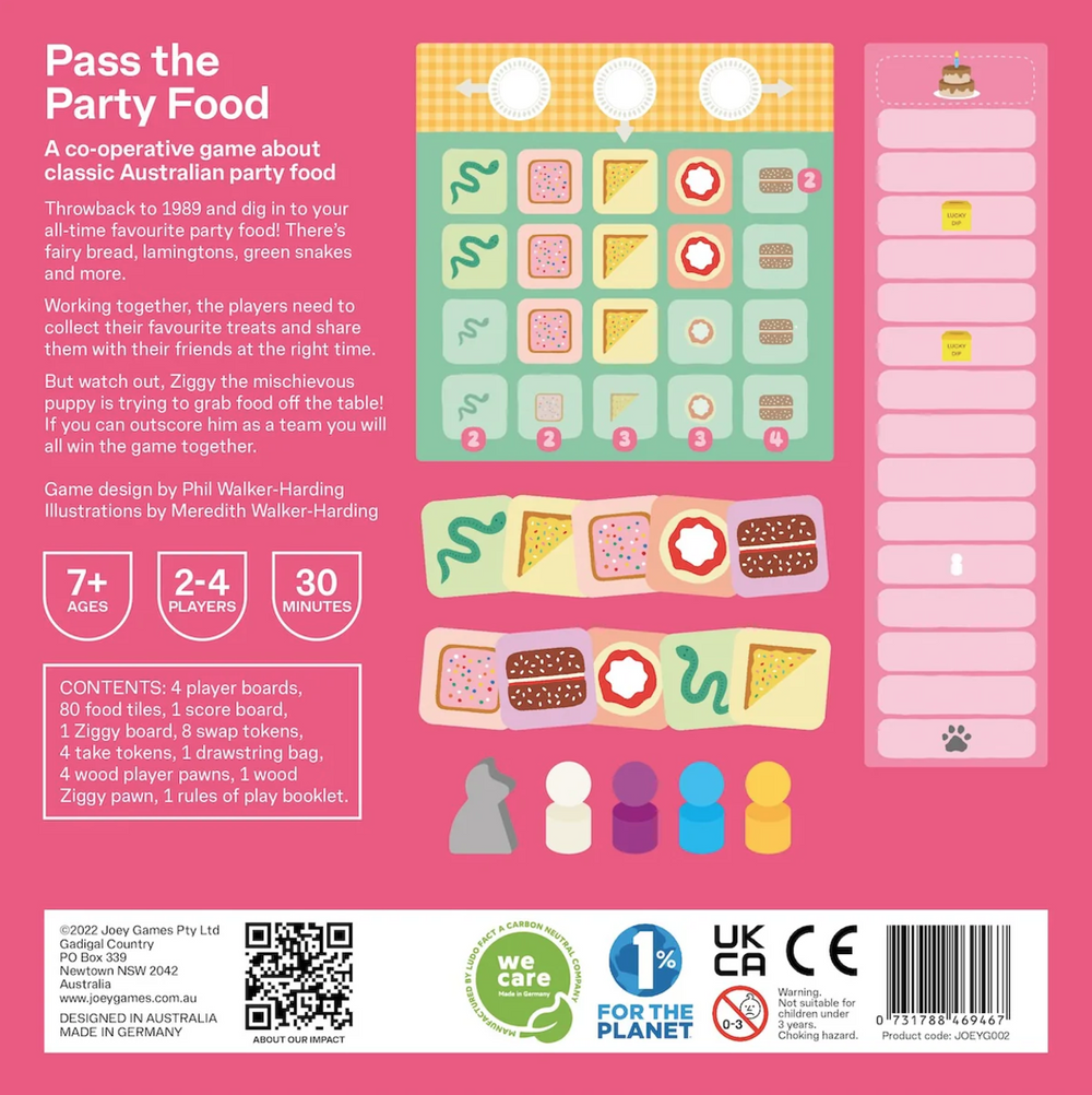 PASS THE PARTY FOOD