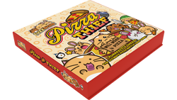 Pizza Thief board game box with cartoon characters on a white background