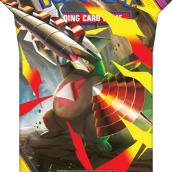 Pokémon trading card game booster pack with Mega Evolution Pitch Black theme