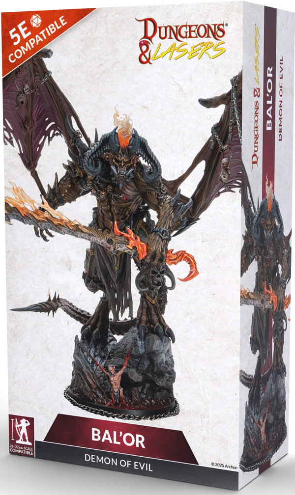 DUNGEONS AND LASERS CAVES SERIES BAL'OR DEMON OF EVIL