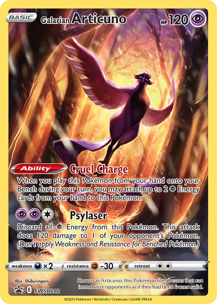 Galarian Articuno - SWSH282 [SWSH Black Star Promos]