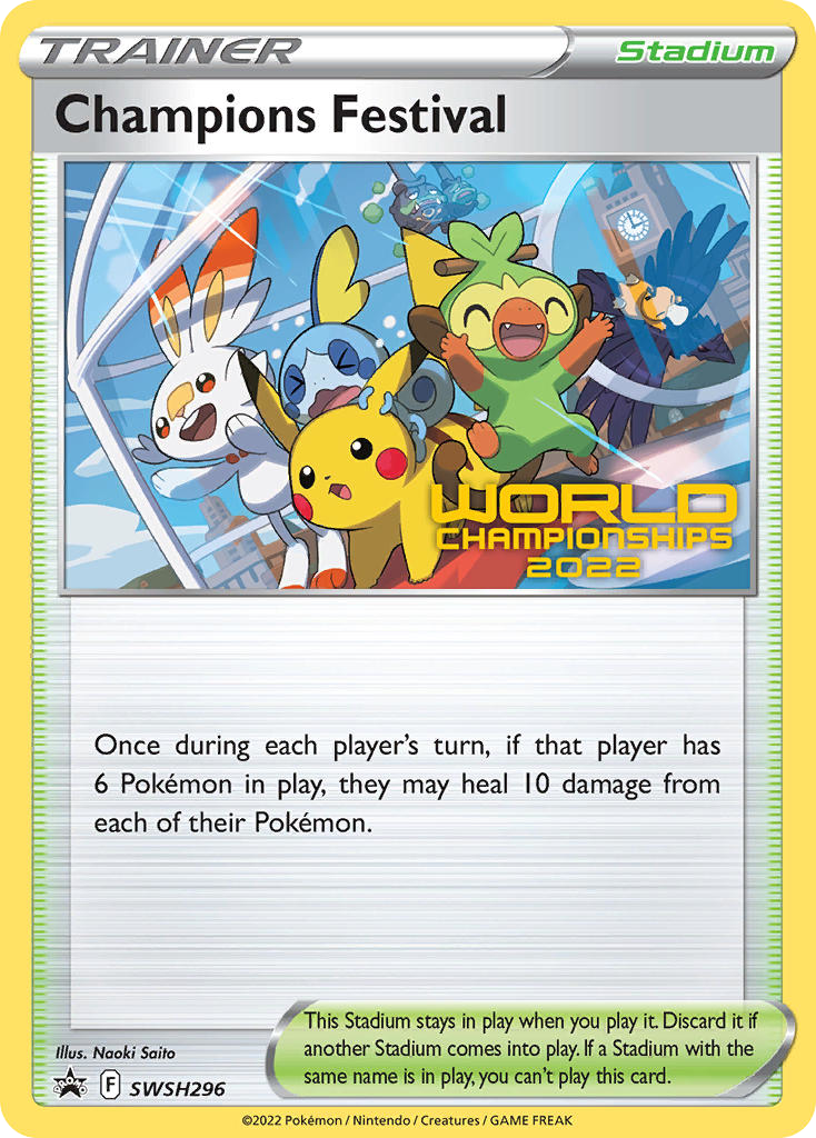 Champions Festival - SWSH296 [SWSH Black Star Promos]