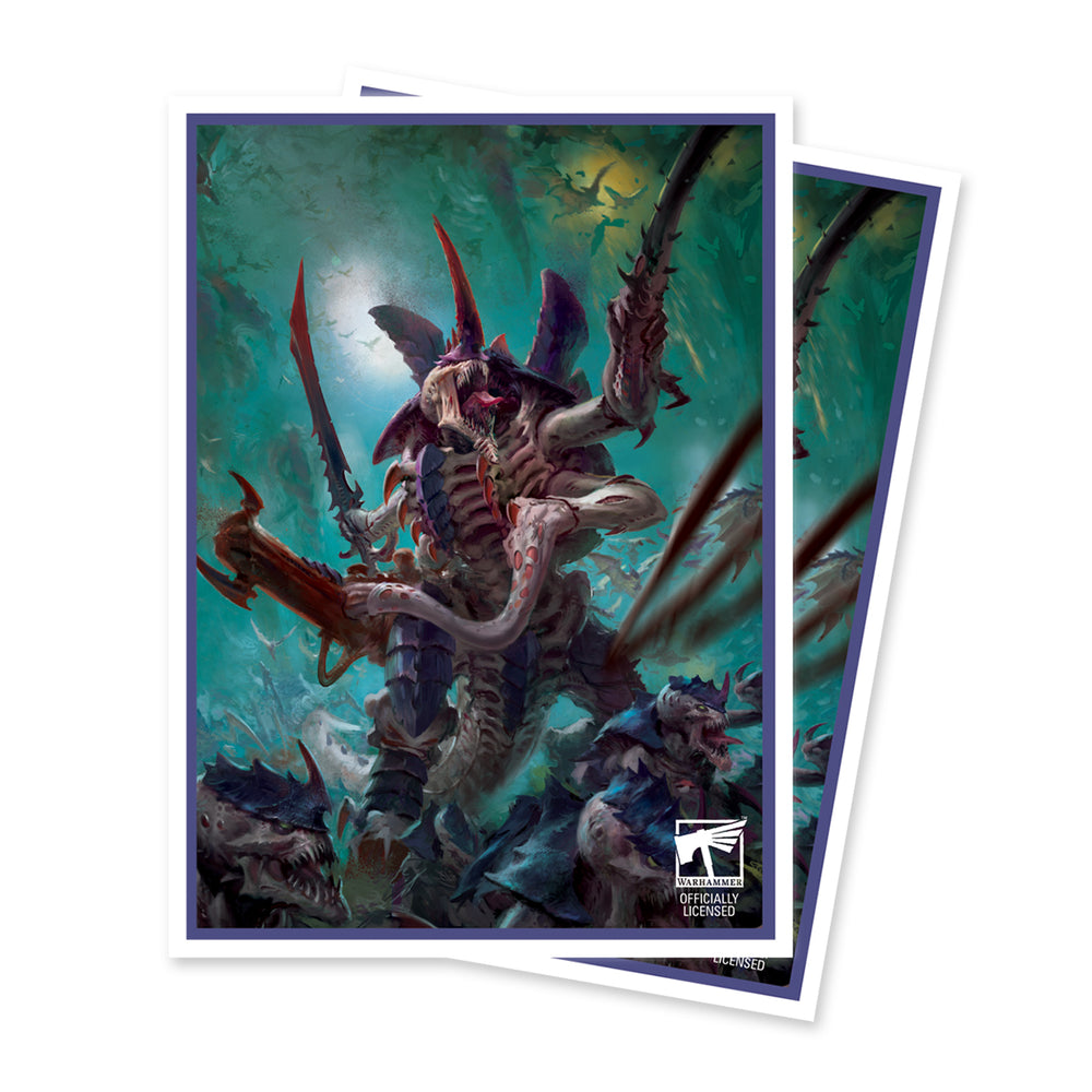 Card with a fantasy creature design on a blue background