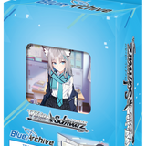 Blue Archive trading card game packaging with anime-style illustration