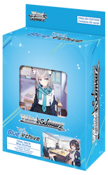 Blue Archive trading card game packaging with anime-style illustration