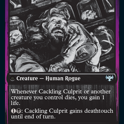 Panicked Bystander // Cackling Culprit [Innistrad: Double Feature]