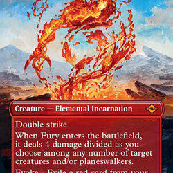 Fury (Borderless Alternate Art) [Modern Horizons 2]