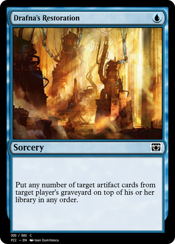 Drafna's Restoration (PZ2-65827) [Treasure Chest] Foil