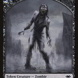Angel (002) // Zombie (007) Double-Sided Token [Modern Horizons Tokens]