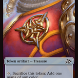 Thopter (0009) // Treasure Double-Sided Token [Aetherdrift Tokens]