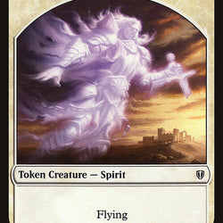 Spirit (001) // Spirit (006) Double-Sided Token [Commander 2016 Tokens]