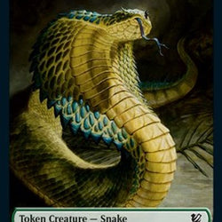 Spirit // Snake Double-Sided Token [Innistrad: Midnight Hunt Commander Tokens]