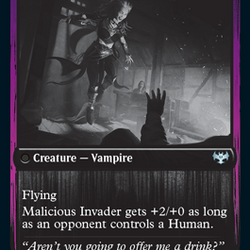 Innocent Traveler // Malicious Invader [Innistrad: Double Feature]
